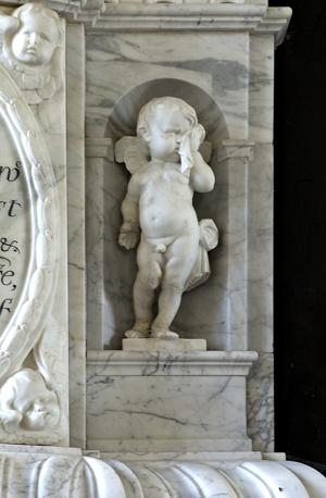 Monument detail, 17th century
