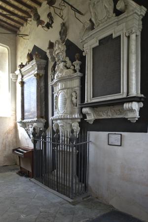 Monument room, early 17th century