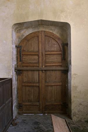 Door with strap hinges, 1620