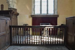 ca. 1720 altar rail