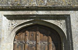 Inscription over door, 1620