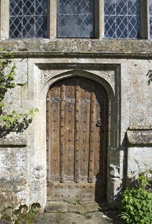 Door, with inscription, 1620