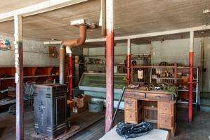 Interior of salesroom, ca. 1870