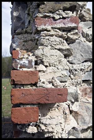 Brick dressing of opening