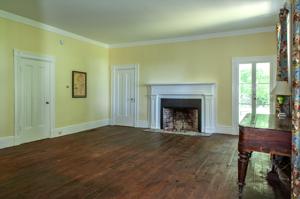 First-floor entertaining room remodeled during trhe second quart