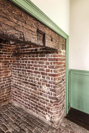 Kitchen fireplace, CA. 1760