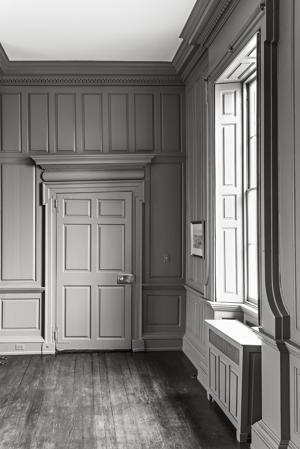 Door detail, parlor, AFTER 1795