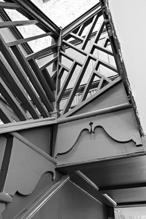 Stair in domestic wing, CA.760