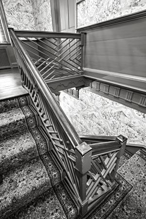 Stair in domestic wing, CA.760