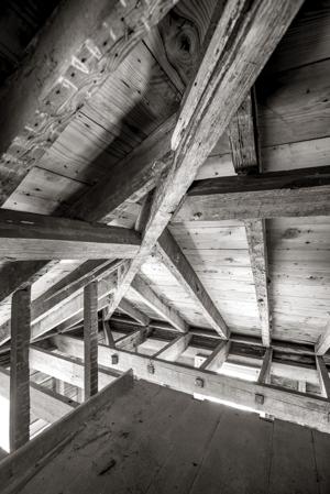 Hip rafter, 1750s