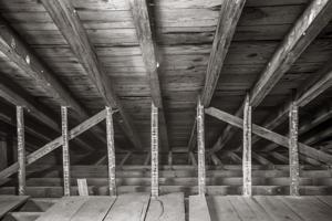 Principal-rafter roof frame