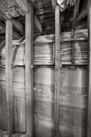 Vault over drawing room, 1750s