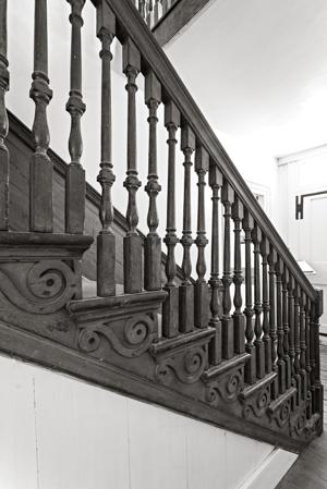 Stair as rebuilt in the 1750s
