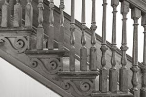 Stair as rebuilt in the 1750s