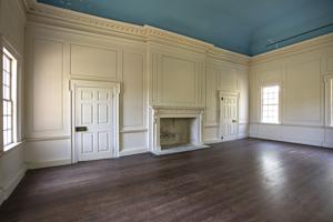 Drawing room as remodeled in the 1750s