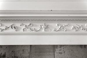 Carved manetl frieze, drawing room ,created in the 1750s