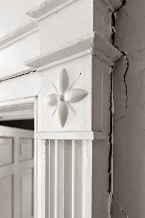 Mantel detail, ca. 1835-36