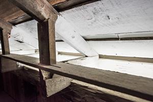 Eaves detail; ca. 1860
