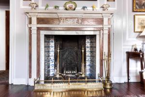 Mantel replaced in the hall about 1800