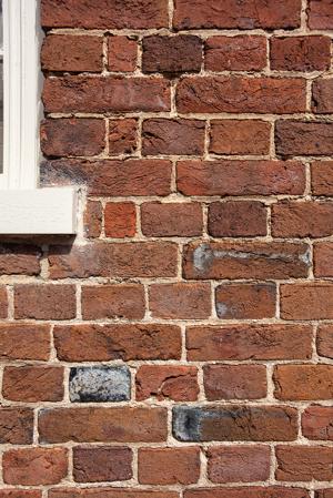 Detail of English bond brickwrok, 1785