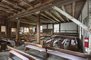 View of original 1684 room from 1797 addition