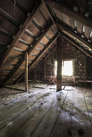 Chief's House, built about 1885, before restoration