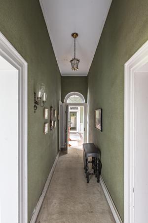 Passage behind the dining room, 1786