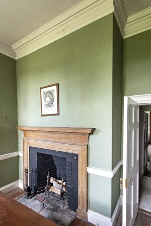 Chamber behind dining room, 1786