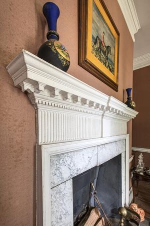 Dining room mantel, 1786