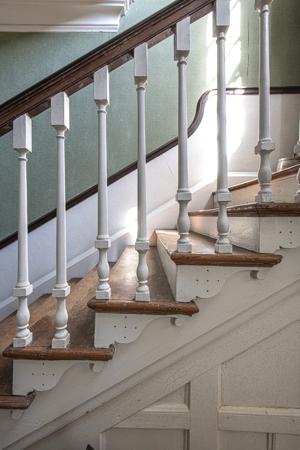 Detail of open-string stairs, 1786