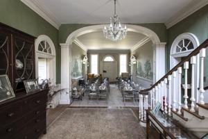 First floor hall and staircase