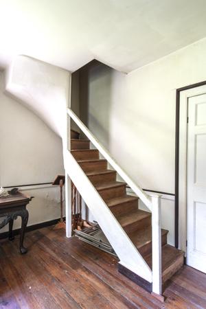 Stairs in so-called chapel wing