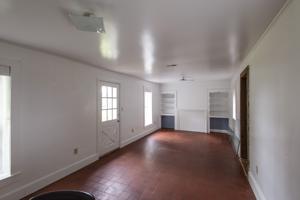 Remodeled interior of the so-called slave infirmary