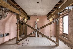 Chamber over the dining room as reconfigured in 1714