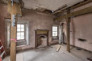 Second-floor chamber over the dining room as recreated in 1768
