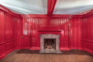 SAround 1800 the chimney was repaired and mantel repalced in the