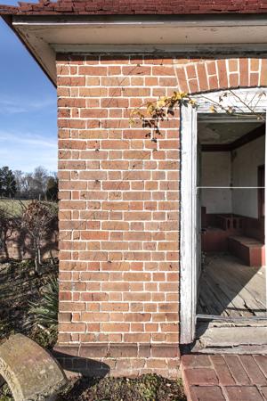 Brickwork detail, ca. 1800