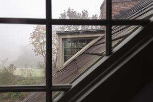 Glazed-sided dormers added by H. F. duPont