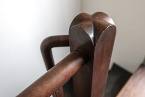 Newel detail, 1830s