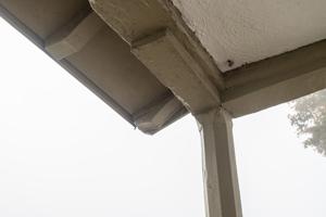 Porch eaves detail, 1830s