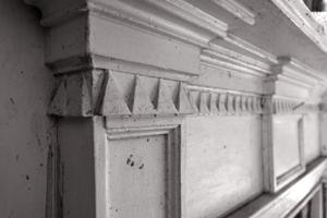 Mantel detail, 1840s