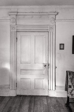 Parlor doorway, 1840s
