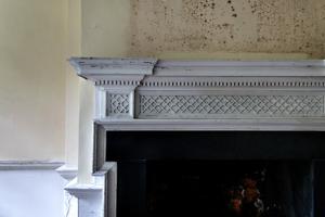 Mantel in domestic wing, 1760s