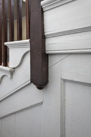 Newel drop in wing, 1760s