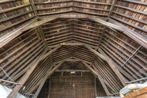 Shawyer roof trusses, 1931