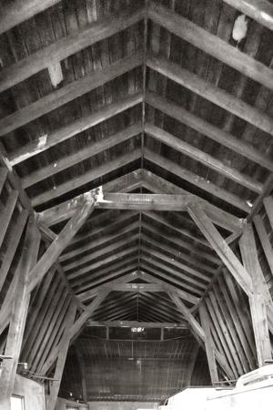 Shawyer roof trusses, 1931