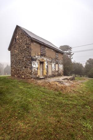 Hall/parlor house built ca. 1820; imporved ca. 1850