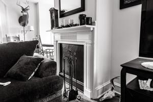 Parlor mantel