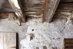 1837 inscribed in plasterwork