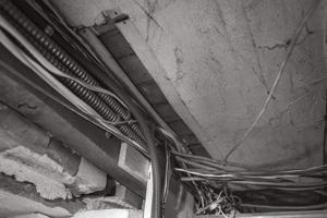 Counter ceiling in cellar, ca. 1800-10